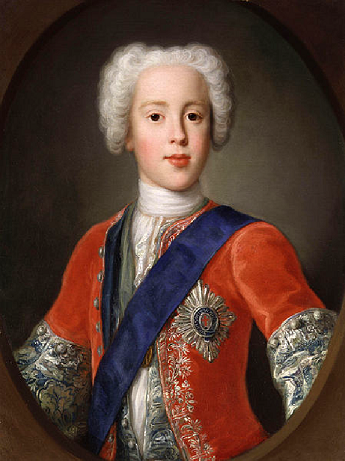 Charles-Édouard Stuart - par Antonio David (1729)